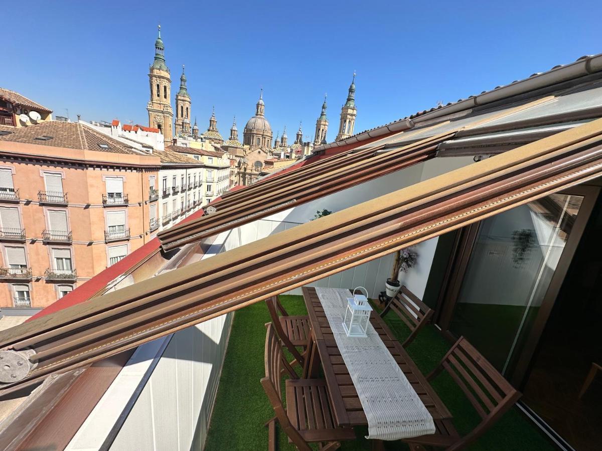Dos Torres Atico - Solarium Privado En Calle Alfonso I ซาราโกซา ภายนอก รูปภาพ